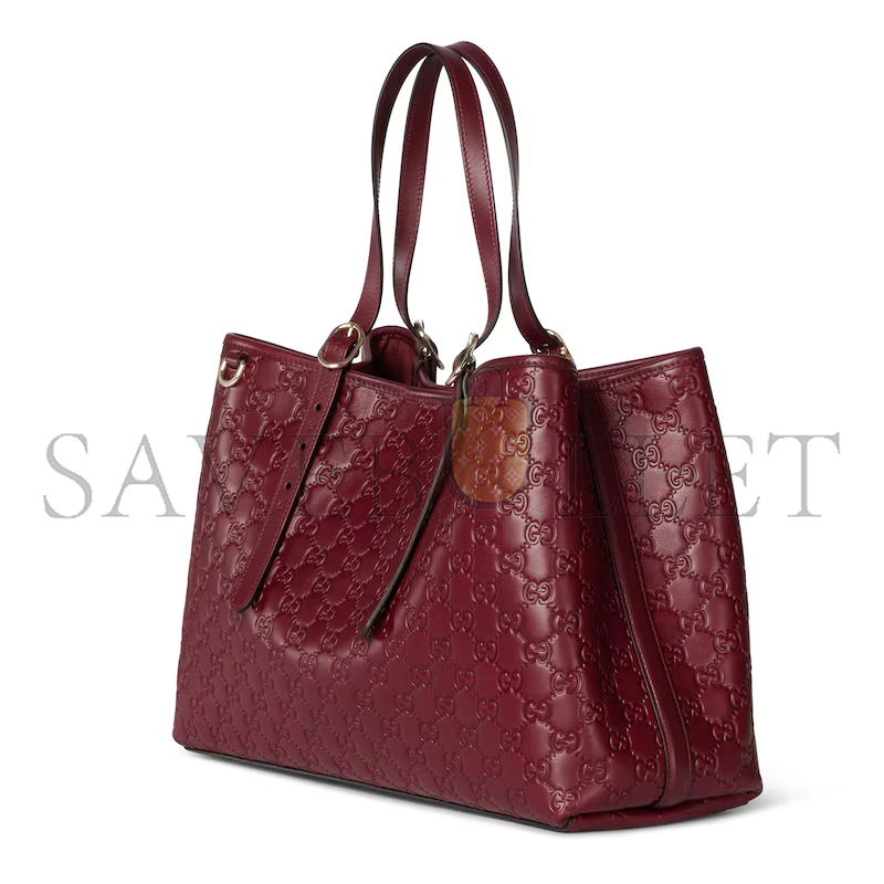 GUCCI GG EMBLEM LARGE TOTE BAG 815213 (38*25*15cm) GUCCI GG EMBLEM LARGE TOTE BAG 815213 (38*25*15cm)